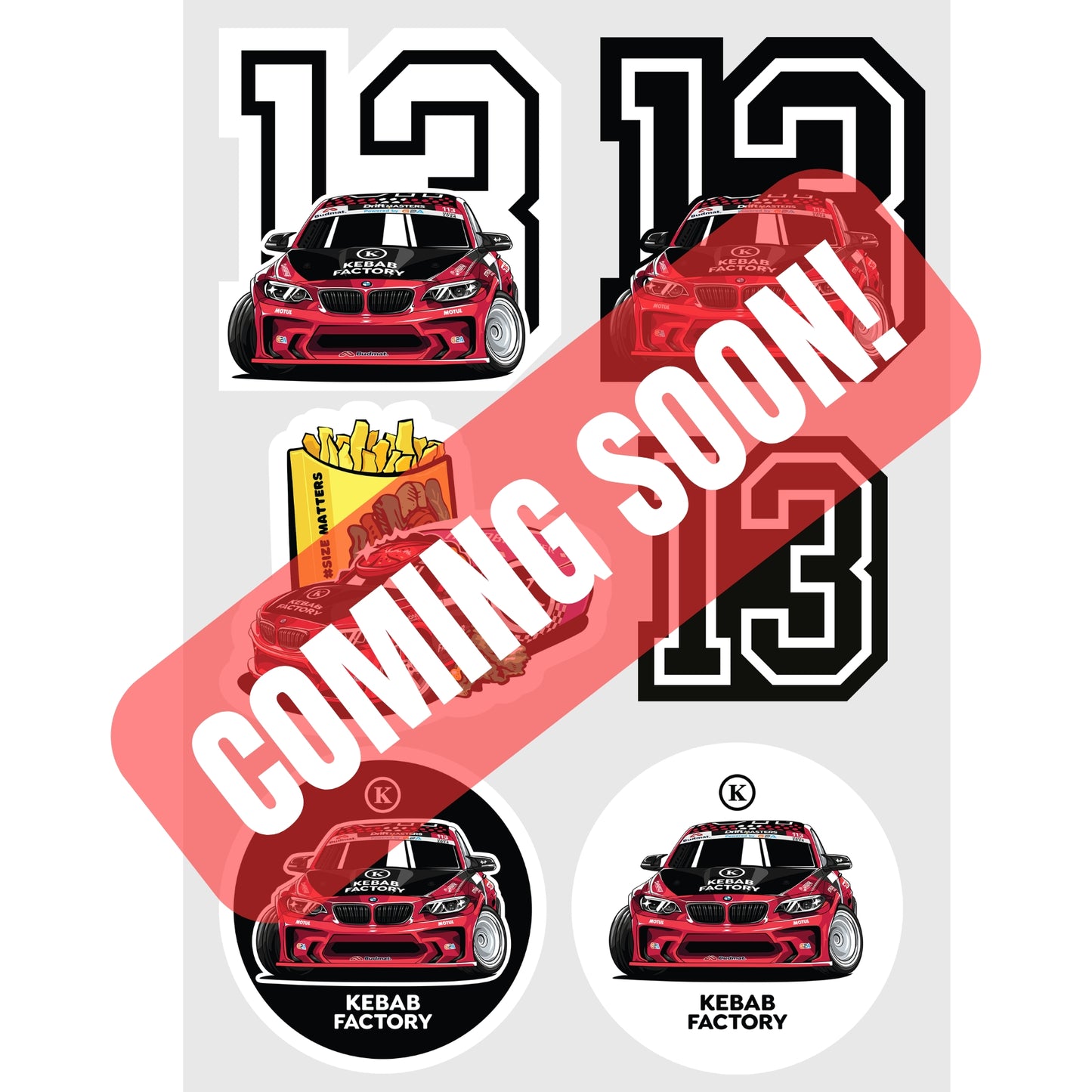 THE13 Sticker pack